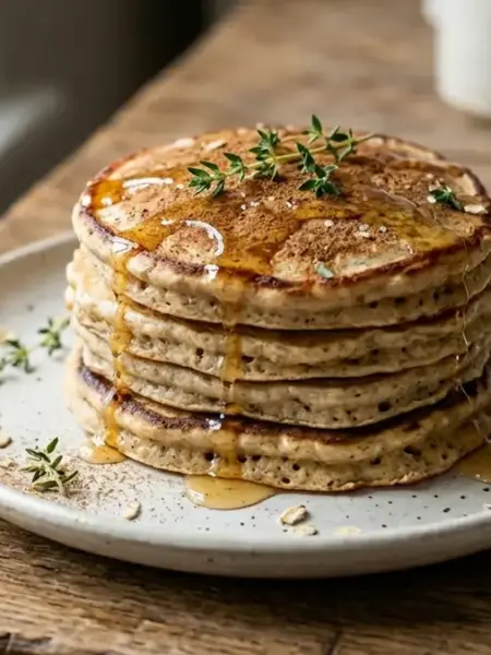 Panqueca de aveia doce