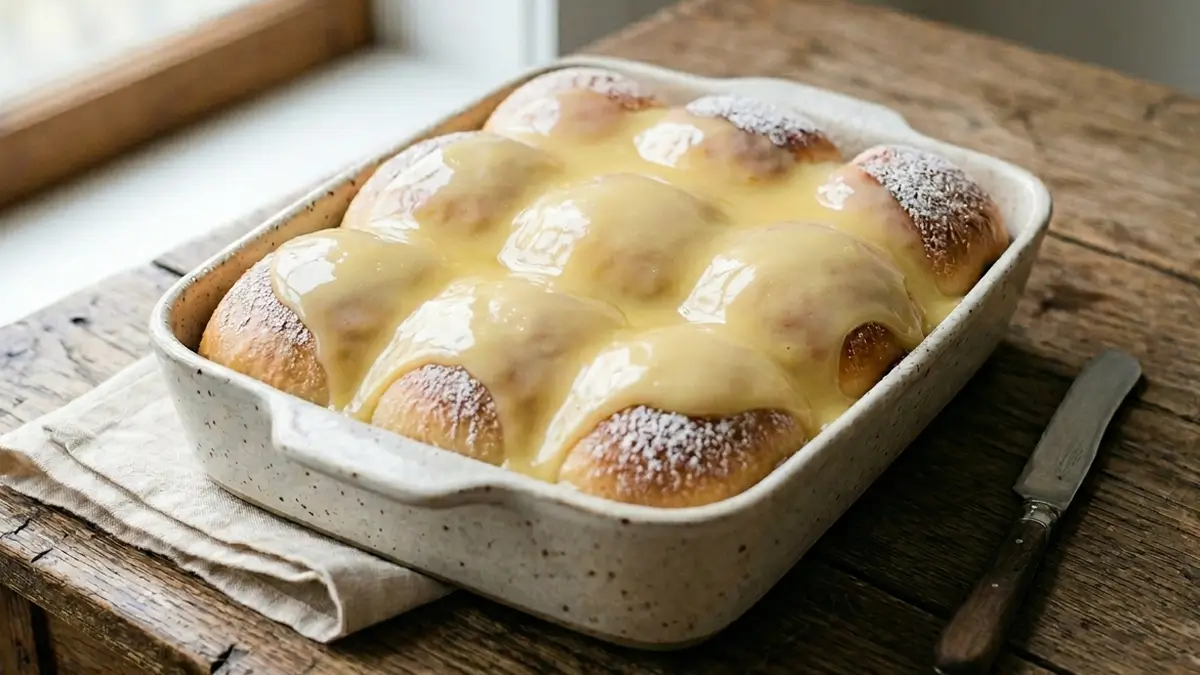 Pao de leite condensado