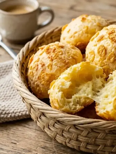 Pão de queijo com flocão