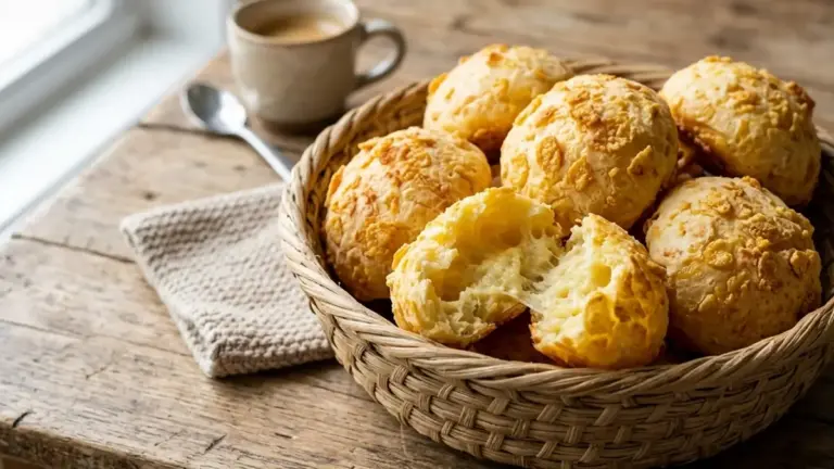 Pão de queijo com flocão