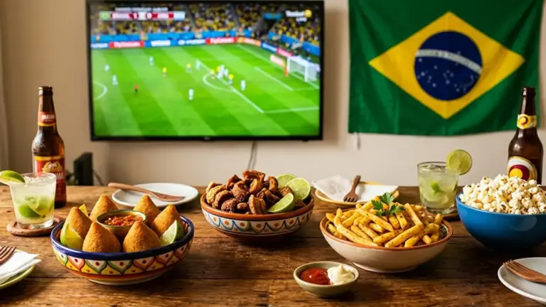 5 petiscos rápidos para o jogo do brasil 1 petiscos rápidos para o jogo do Brasil