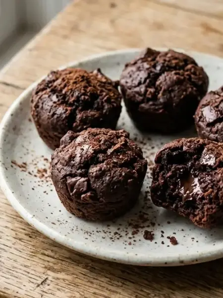 Bolinho de chocolate saudável