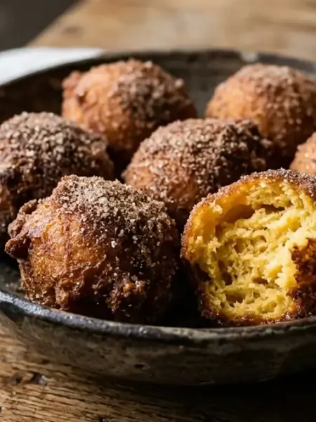 Bolinho de chuva de fubá