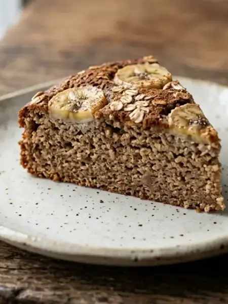 Bolo de banana e cacau sem farinha