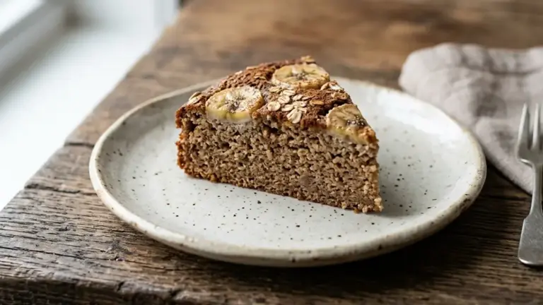 Bolo de banana e cacau sem farinha