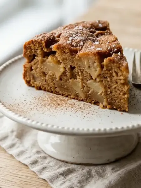 Bolo de maçã sem farinha