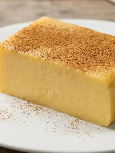 Bolo pamonha sem ovos e sem forno
