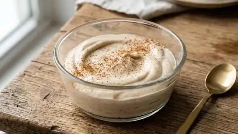 Creme de maçã com canela 2 Creme de maçã com canela