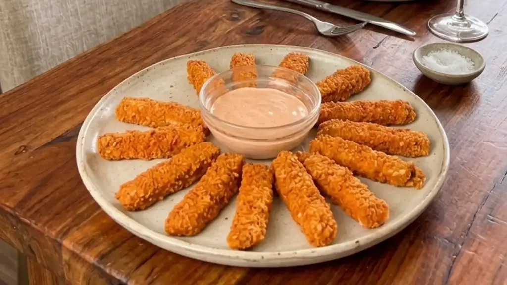 Palitinhos de frango na air fryer