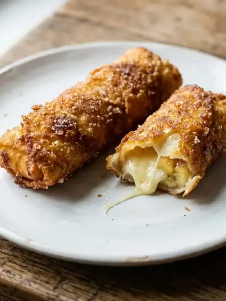 Palito de banana com apenas 3 ingredientes