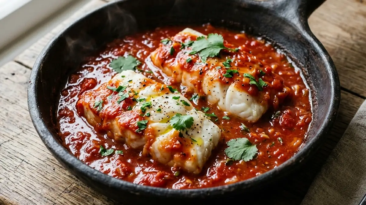 Peixe ao Molho de Tomate